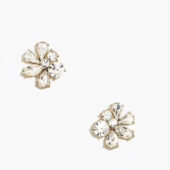J. Crew Jewelry - J Crew Crystal Earrings 😍